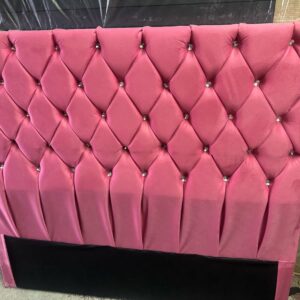 💎 Cabeceira Premium 42 Botões em Strass – Disponível do Solteiro ao King 🛏️✨